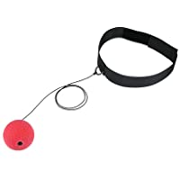 Alomejor Boxing Fight Ball Boxing Reflex Ball en String Fight Ball Diadema para Entrenamiento de coordinación Mano-Ojo